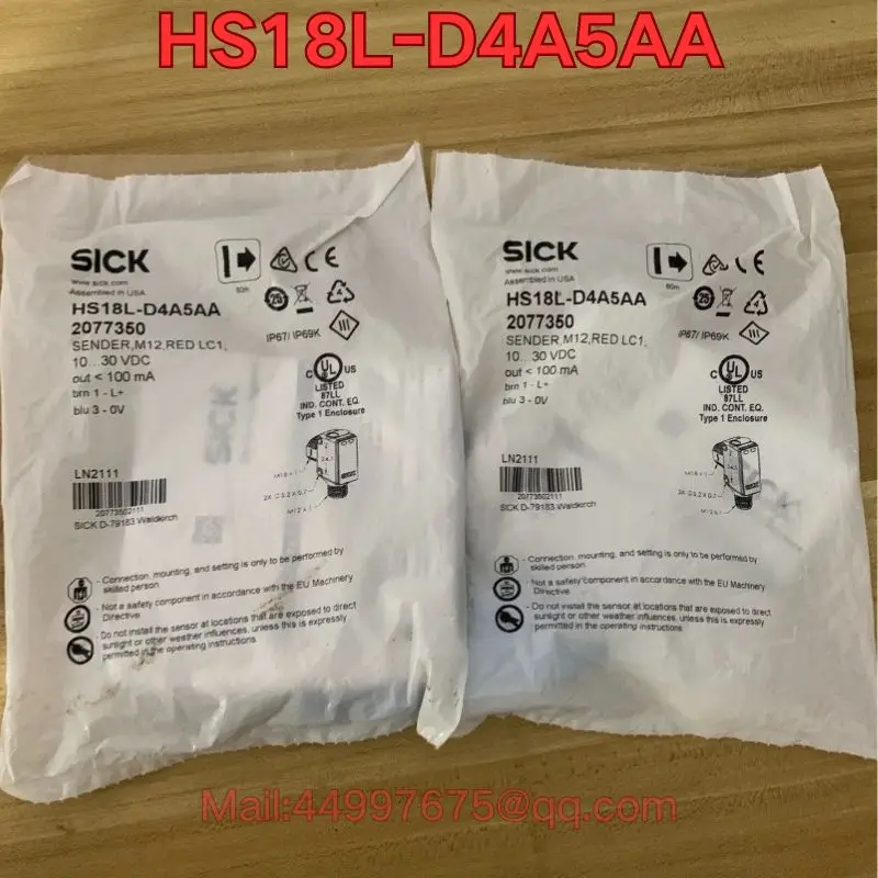 New HS18L-D4A5AA sensor Latest Pricing for 2026