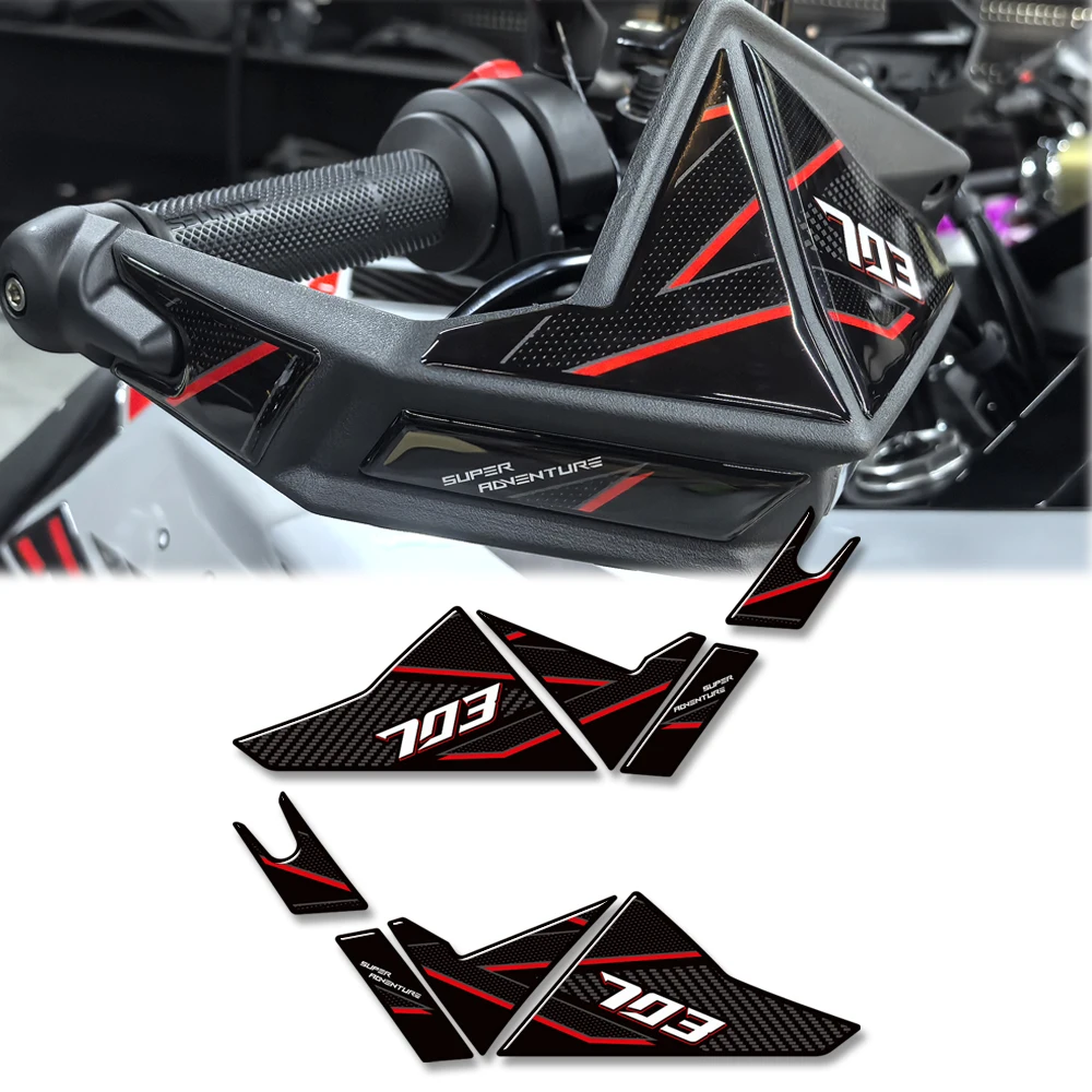 

3D Epoxy resin Motorcycle Accessories Tank pad stickers protection decals kit For Zontes ZT703-F ZT-703F ZT 703F 703 F