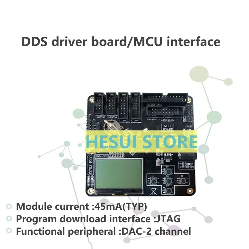 A full set of DDS driver board with all kinds of DDS module key LCD display AD9854 AD9954 AD9959