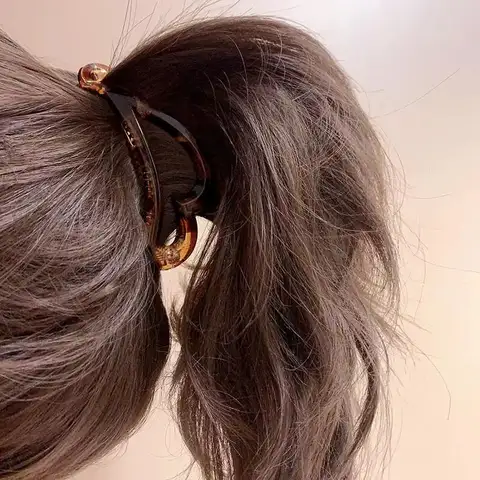 Molans 새로운 머리 발톱 여성을위한 간단한 헤어 클립 패션 포니 테일 클립 헤어 액세서리