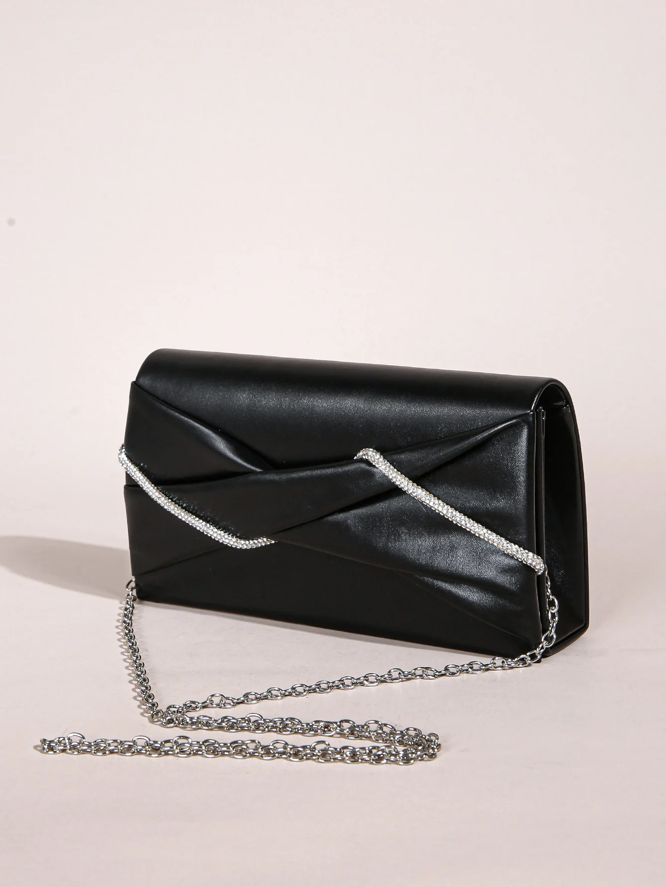Hand Clutch Tasche, Abend Clutch Tasche für Frauen, funkelnde Kristalls eil geraffte Handtaschen, Glitzer Umschlag Geldbörse für Party Girl, Frau – Detail 15