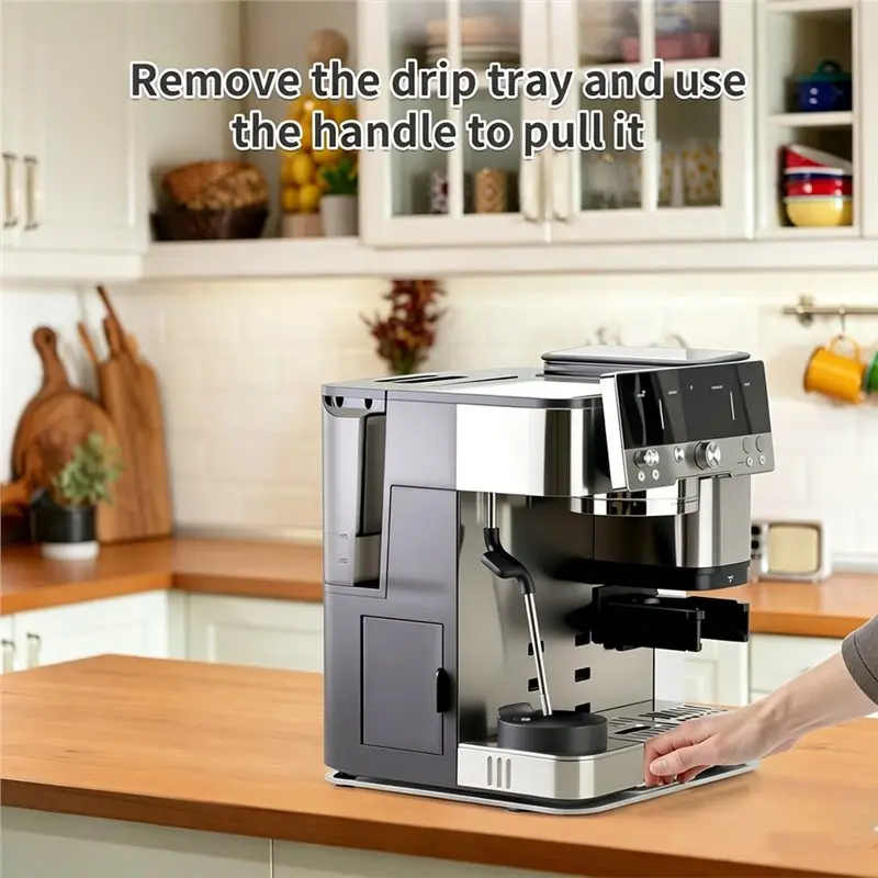 【THANKSGIVING DAY】For Ninja Espresso Machine ES601/ES701 Replacement Parts-Acrylic Coffee Maker Sliding Tray Transparent