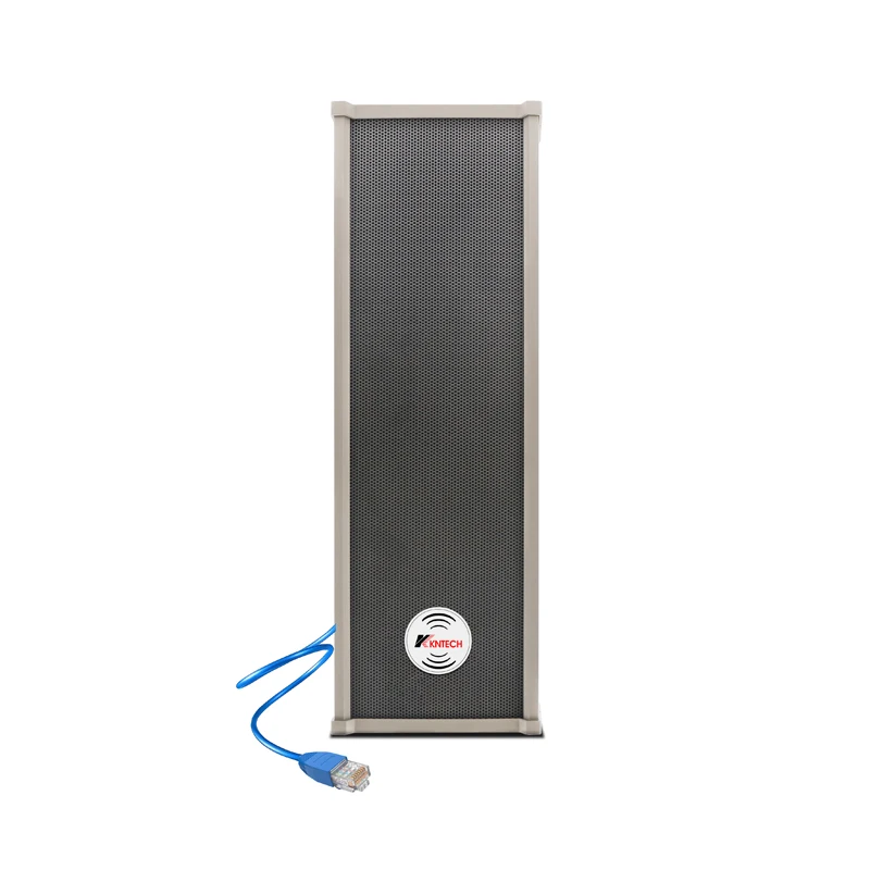 KNTECH Network Ceiling Speaker for Sale Top Suction Network SIP Speaker Sound Column KNSIPSP- L8- 30W