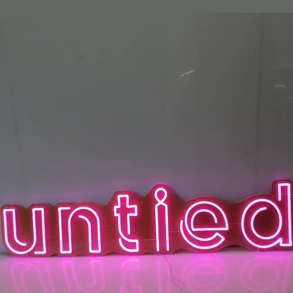 Custom LED Neon Sign Personalized Business Logo Design Neon Light for Shop Name Night Lamp for Birthday Wedding Party Decor