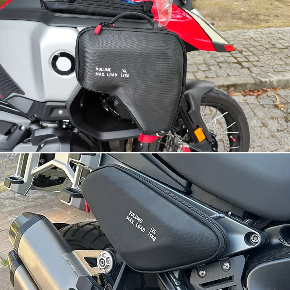 

R1300GS Adventure Motorcycle Left Right Radiator Bags Aluminum box inner bag Radiator Cover Frame Bag Side bag For BMW R1300GSA