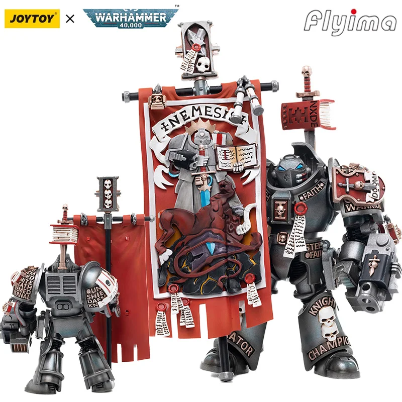 

[Pre-order]JOYTOY Warhammer 40K 1/18 Action Figure Grey Knights Terminator Retius Akantar Anime Model