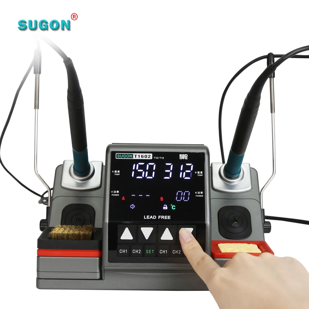 Mobile Repair T1602 Soldering Iron Station Welding Sugon Soldering Station For Cellphone Repair