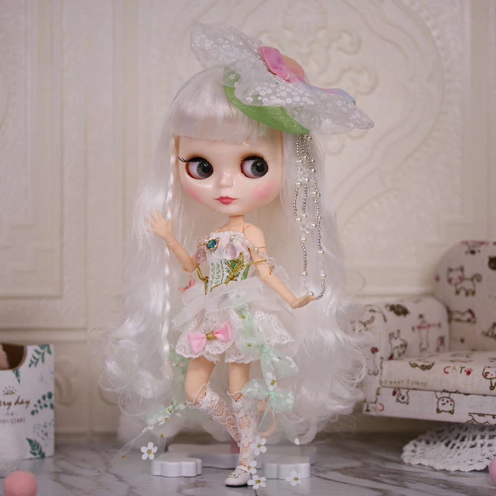 

ICY DBS Blyth кукольная юбка 1/6 bjd в форме лотоса, Сказочная Стильная игрушка, аниме девушка