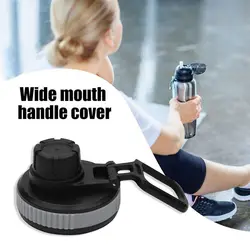 Wide Mouth Water Bottle Cup Straw Flip Lid Cap Replacement Cover for Flask