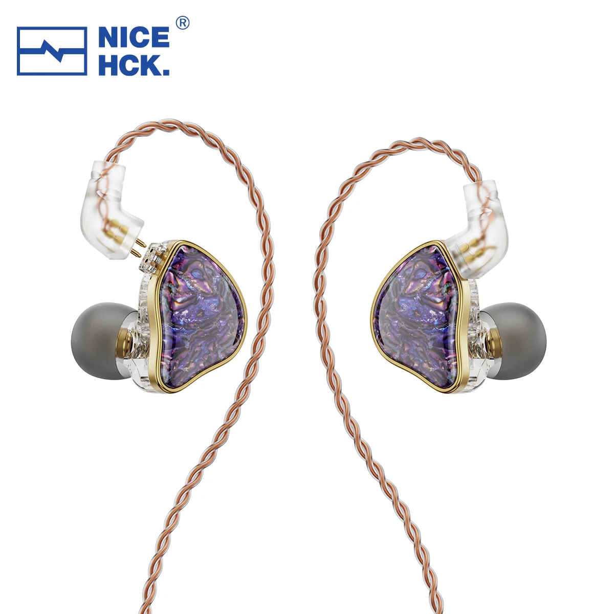 NICEHCK DB2 ميكروفون داخل الأذن سماعة مراقبة 1DD + 1BA سائق مزدوج هجين IEM HiFi الموسيقى ياربود 0.78 2Pin واجهة الصوتية باس Ea