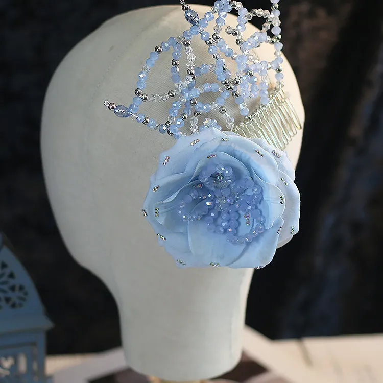 

Балетная заколка для волос ручной работы с цветами, в стиле Дон Кихот и Пакита, для выступлений и соревнований, для женщин