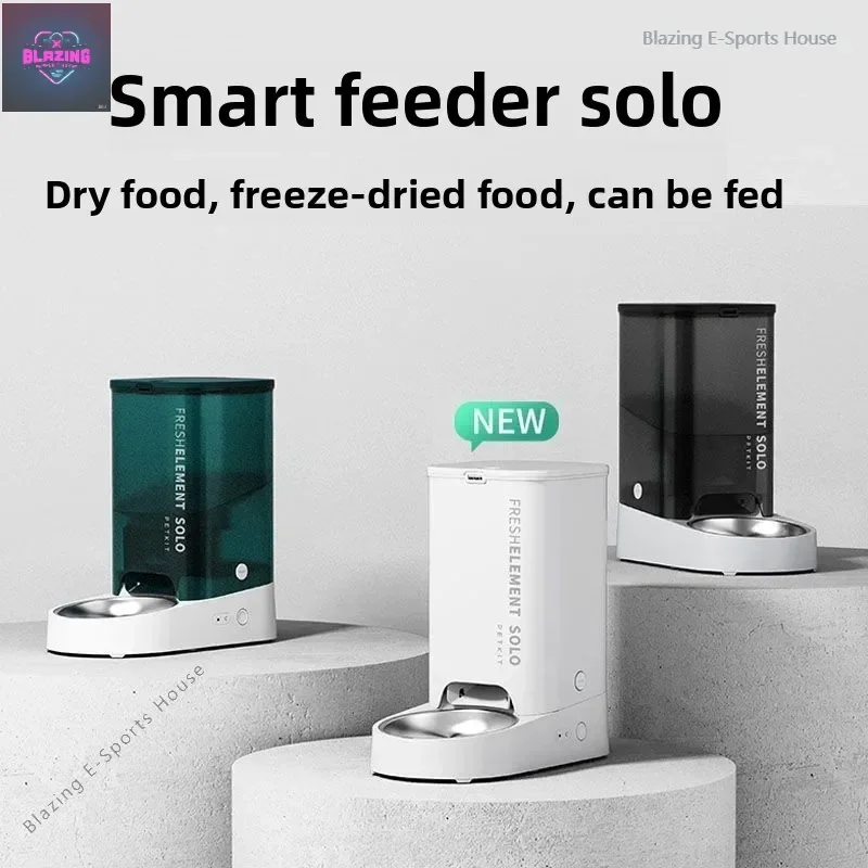 PETKIT Comedero Inteligente SOLO Cat Comedero Automático Gato y Perro Pet Self
