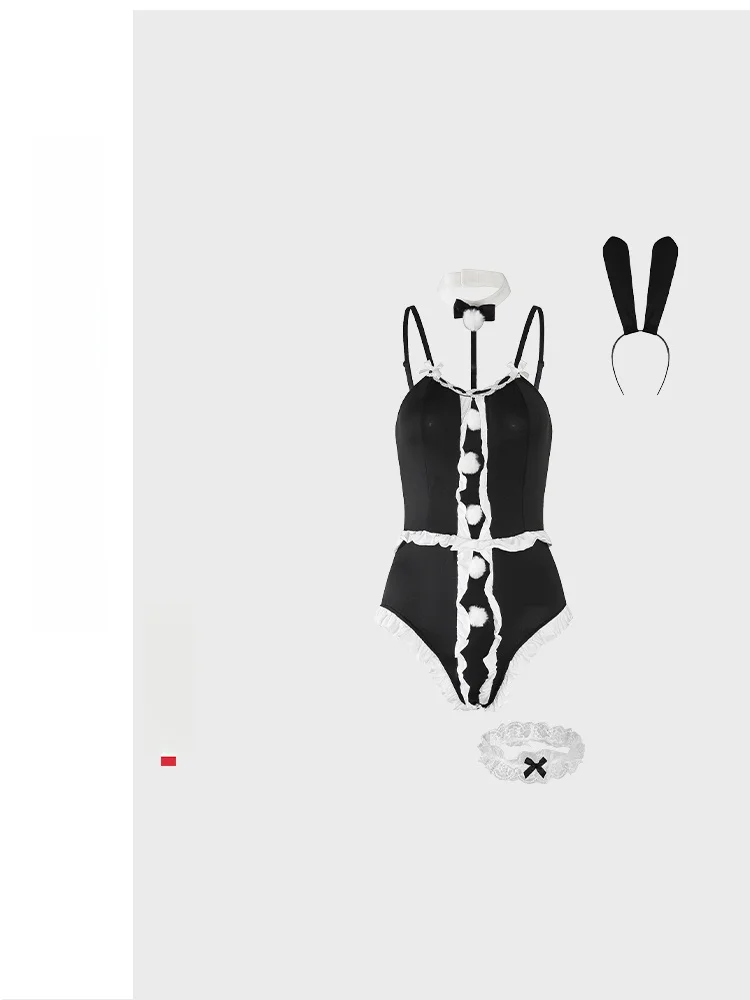 

Сексуальный облегающий комбинезон-зайчик le De Pinto для ролевых игр, женский, с высокой талией, из полиэфирного волокна