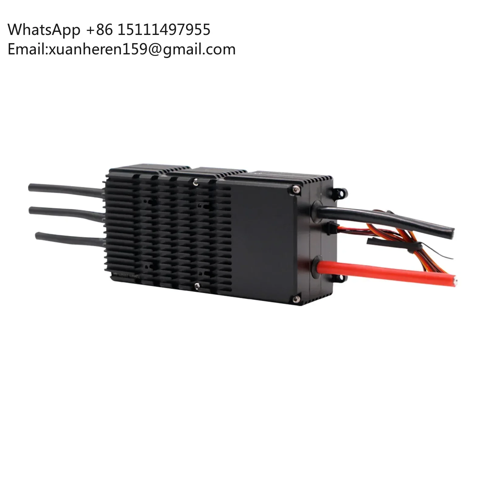 FreeRCHobby 24S 300A High Voltage ESC Rainproof FOC Controller for Heavy Lift Drne and Paramotor Power Systems