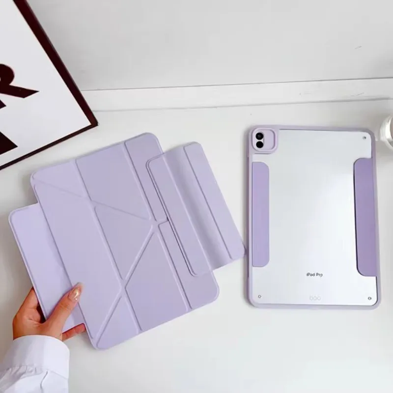 

Съемный магнитный акриловый жесткий чехол для iPad 11th 2025 11 дюймов A16 Air11 Air7 M3 Pro 11 13 Air 6 5 4 3 2 1 10th 10.9 10.2 9.7