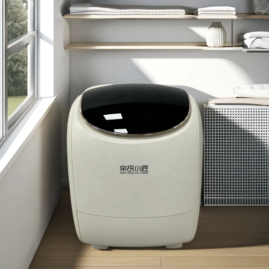 

Портативная мини-стиральная машина, ультразвуковая турбина, небольшой очиститель одежды для дома, путешествий, общежития, автофургона, квартиры, носки, нижнее белье