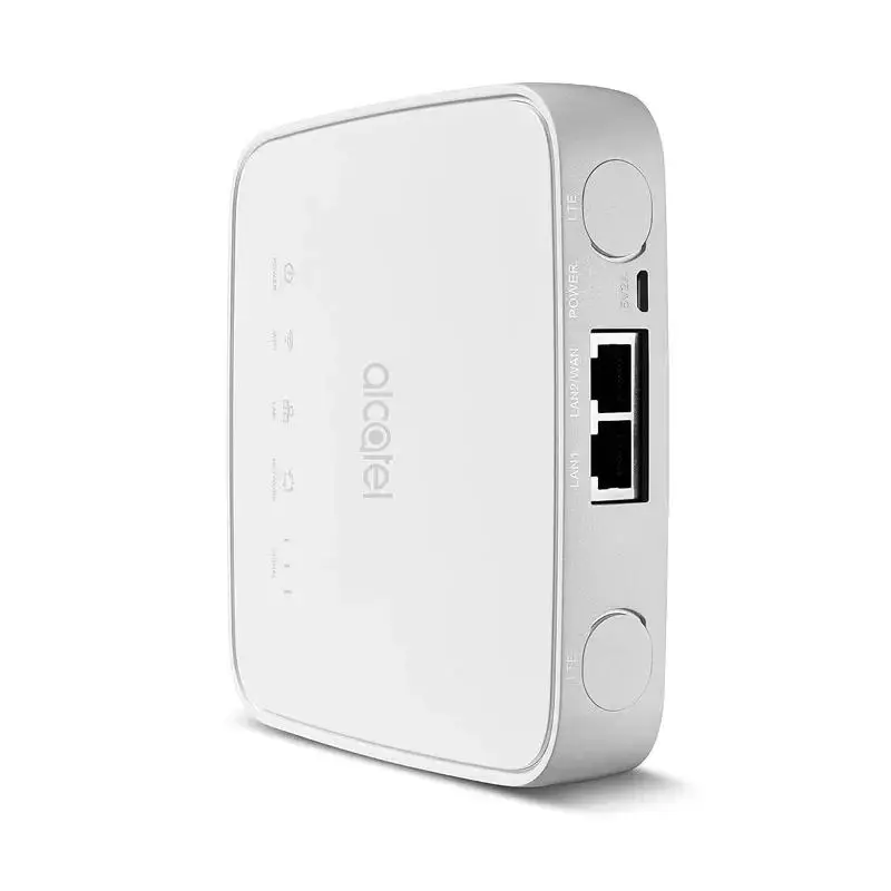 Alcatel HH40 4G LTE Router 150 Mbps Mini Outdoor Hotspot Pocket Modem External Antenna Repeater With Sim Card Slot No Battery