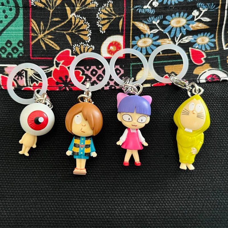 Bandai Original Gashapon GeGeGe no Kitaro Figur Schlüsselanhänger Anime Sammlerstücke Gashapon Kapsel Spielzeug Geschenk für Anime-Fans