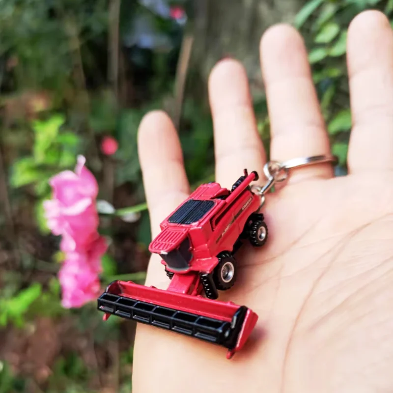 

Литой под давлением масштаб 1:128, сплав 9240, комбайн, инженерный автомобиль, брелок, модель, имитация коллекции игрушек, подарочный орнамент