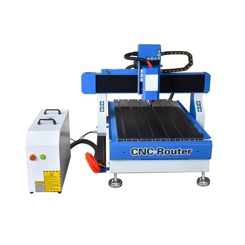 Bestselling Small CNC Router 1 5 2 2KW Spindle Motor Desktop 4 Axis CNC Engraving Machine 6090 for Wood Metal Milling