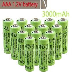 1.2V NI-MH 3000mAh AAA Rechargeable Battery For Electric Toothbrush Flashlight Mouse Clock Toy Keyboard Watch 3A Battery