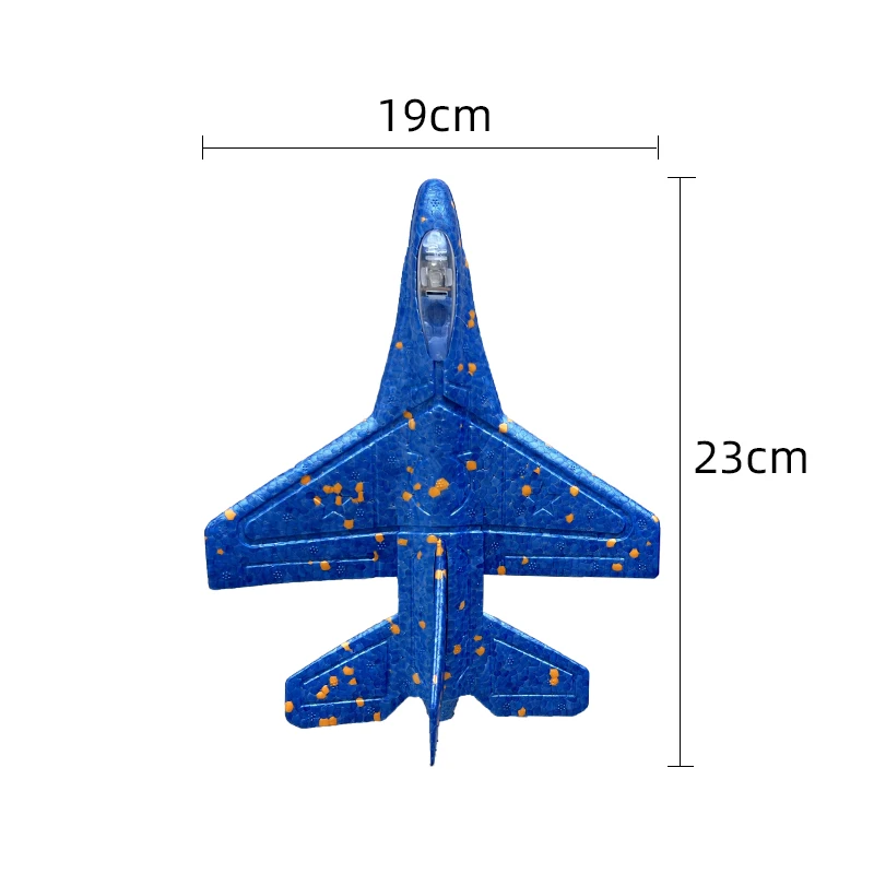 Fighter Foam Plane Glider Hand Throw Airplane Light Inertial EPP Bubble Planes Outdoor Launch Kids Toys for Children Boys Gift