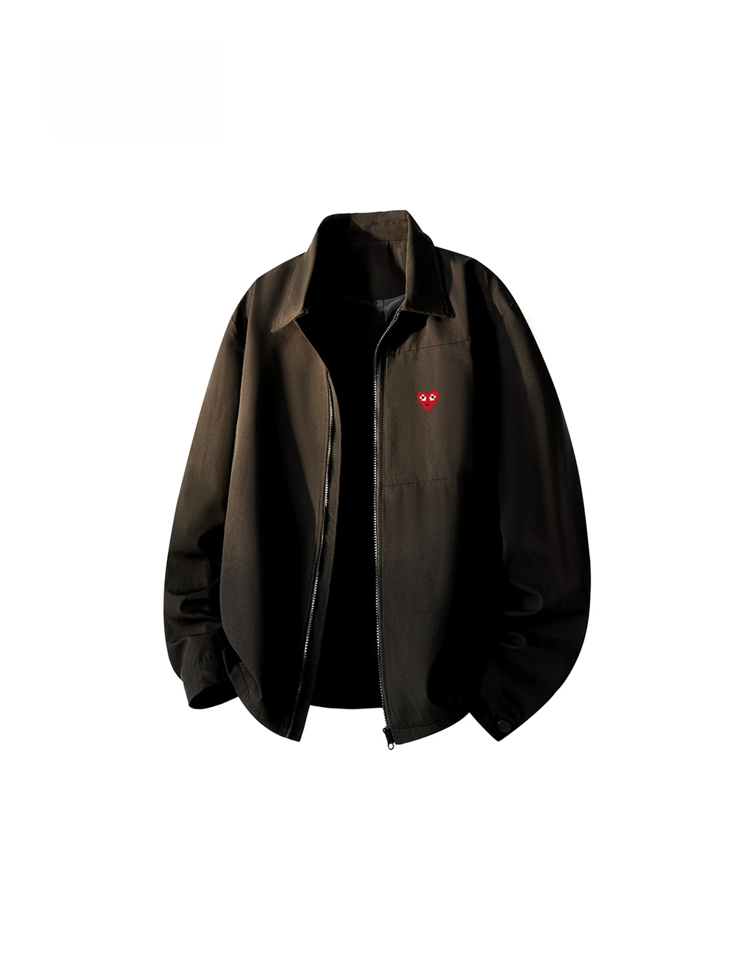 

Play Hei ex Outdoor Sle Jaet Autumn New Tee-Proof Breathable Color Stand Collar Coat for Men And Women