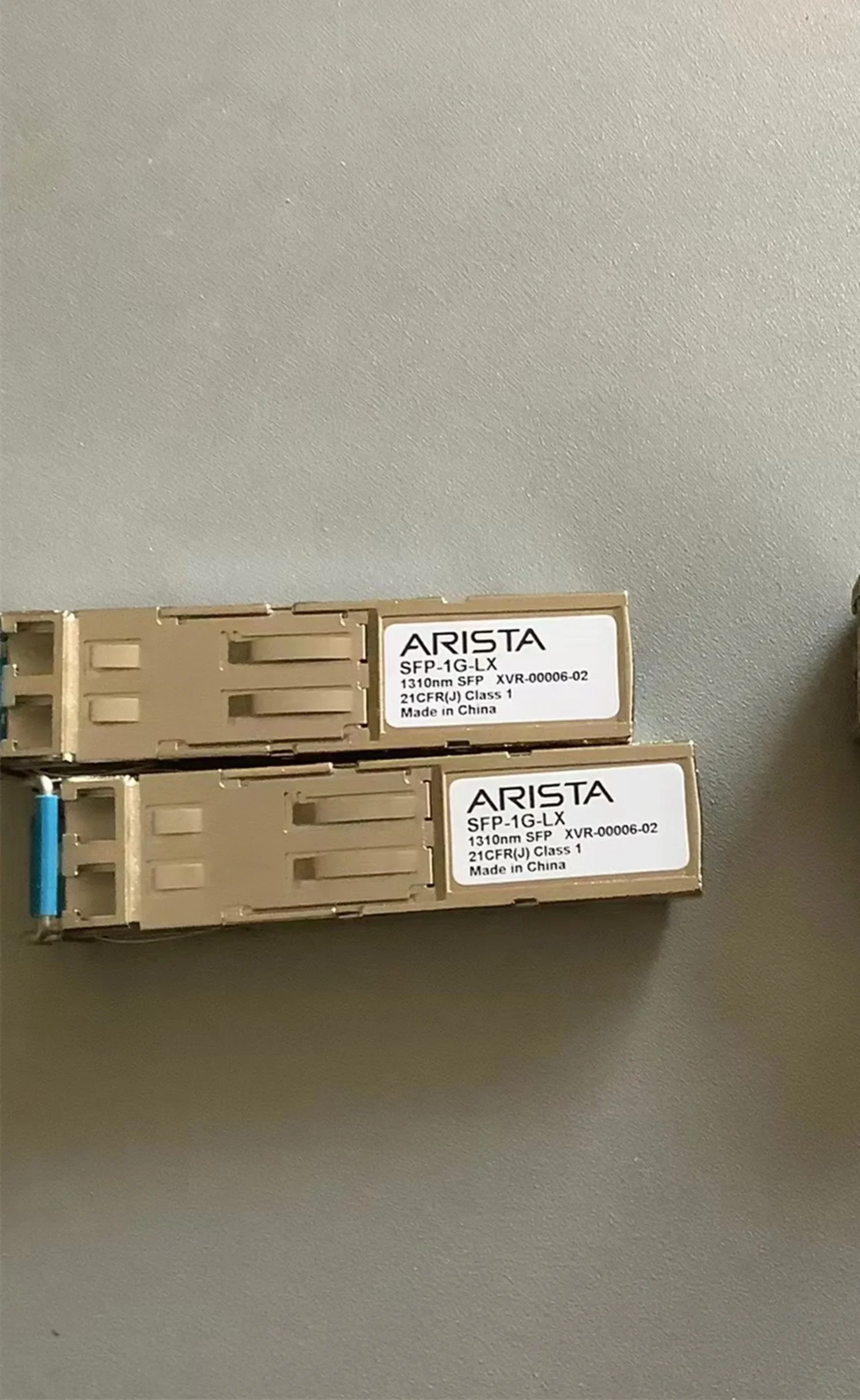 1PCS Arista 1GB gaspille la technologie XVR-00006-02 SFP-1G-LX 1310NM 1G 10KM Gigabit monomode Fibre optique