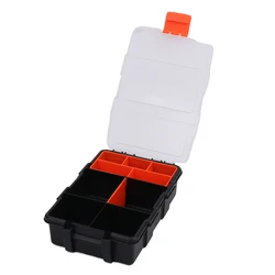 Storage Compartment Plastic Tool Sorting Box Fishing Tackle Bait Organizer Screw Storage Box