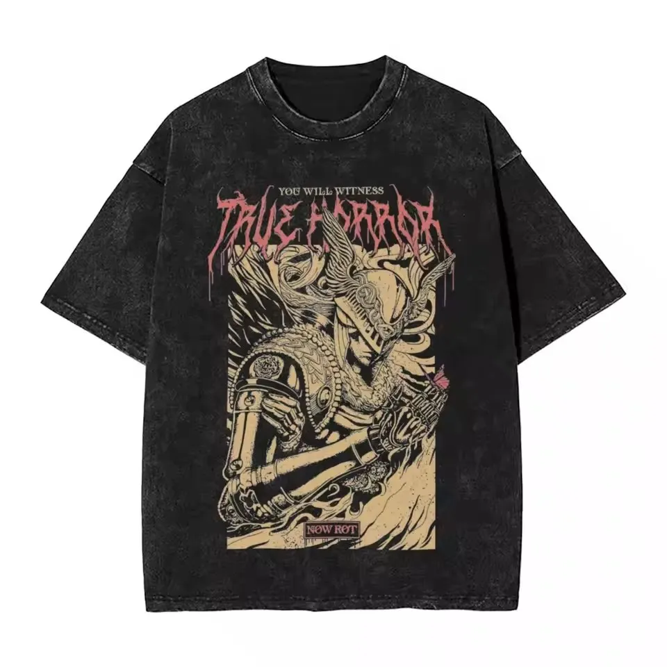 Lavado Raya Lucaria Academy nueva llegada Ropa para Hombre camiseta Homme Camisetas gráficas hombres camiseta para Hombre Ropa Hombre 50888