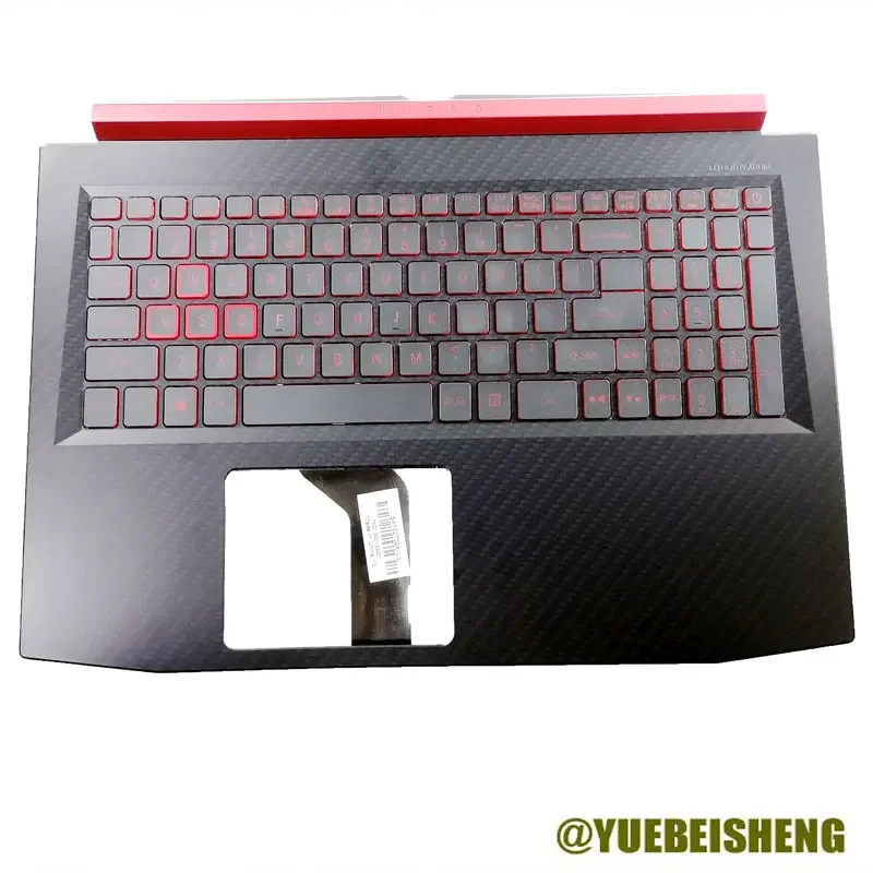 

YUEBEISHENG New/org For Acer Nitro 5 AN515-51 AN515-52 AN515-53 Palmrest US keyboard upper cover Backlight