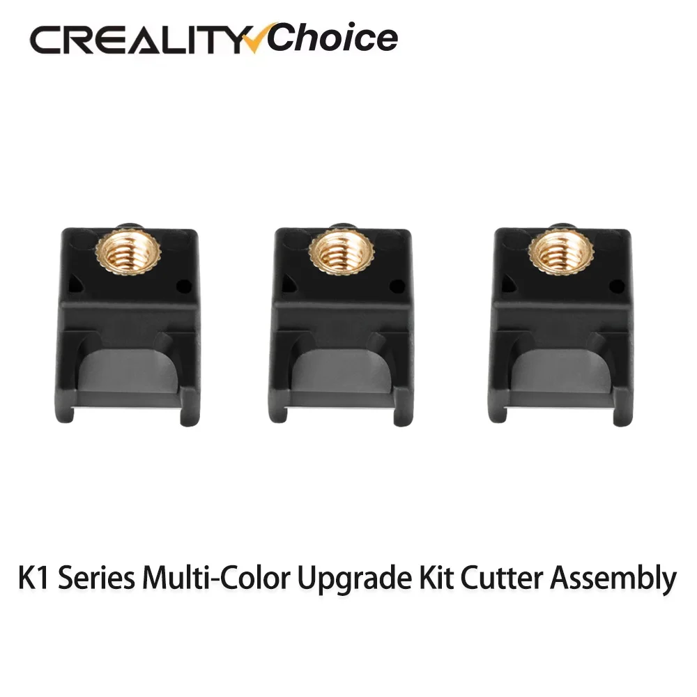 

Creality 3Pcs Filament Cutter Original for CFS Upgrade Kit Fast Cut-off for K1 Series Multi-Color Printing Upgrade Kit Cutter