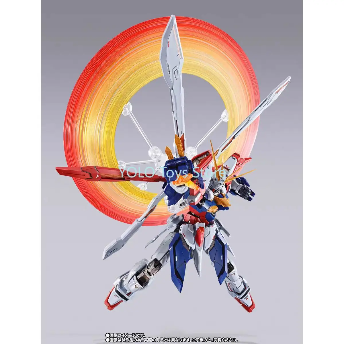 

В наличии: Коллекционная модель MB METAL BUILD Burning Gundam God ⅡCF13-017NJII Bandai, подарок.