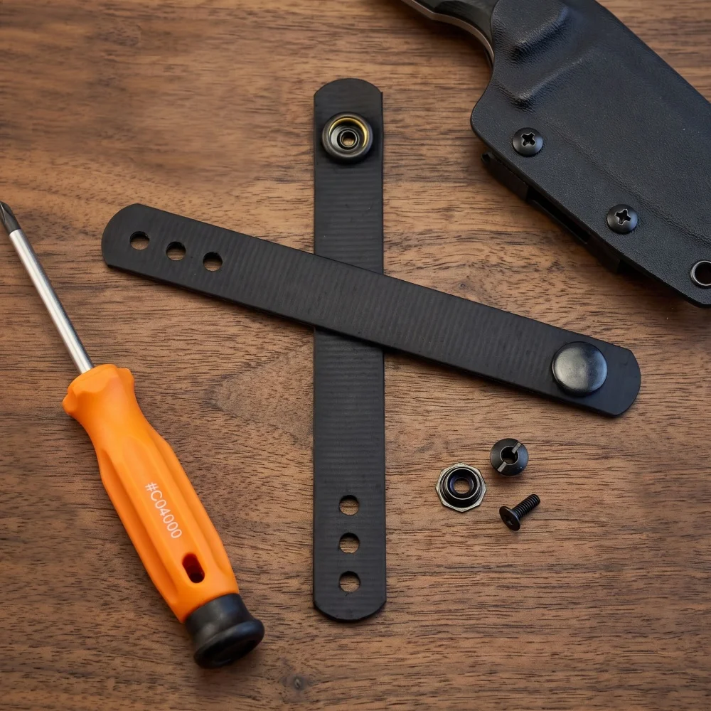 1 PC Knife Sheath IWB Holster with Rubberized Nylon Safety Retainer for Equipment DIY Knife Sheath Modification