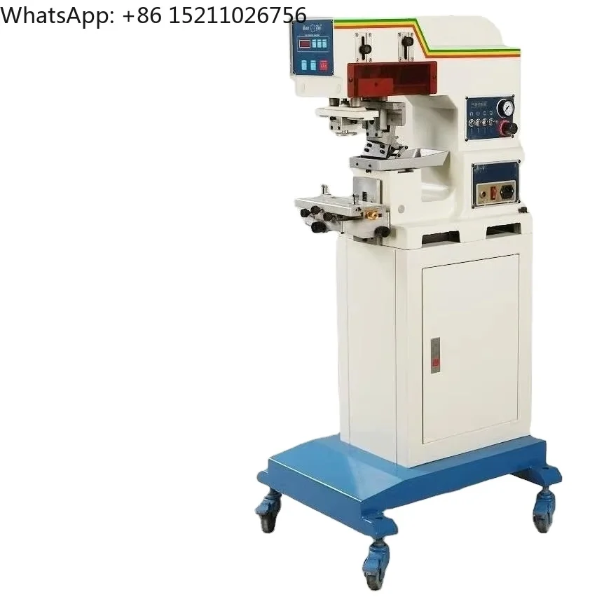 

Lowest Price Popular Single Color Sealed Ink Cup Pad Printer Shuttle for Efficient Logo Printing