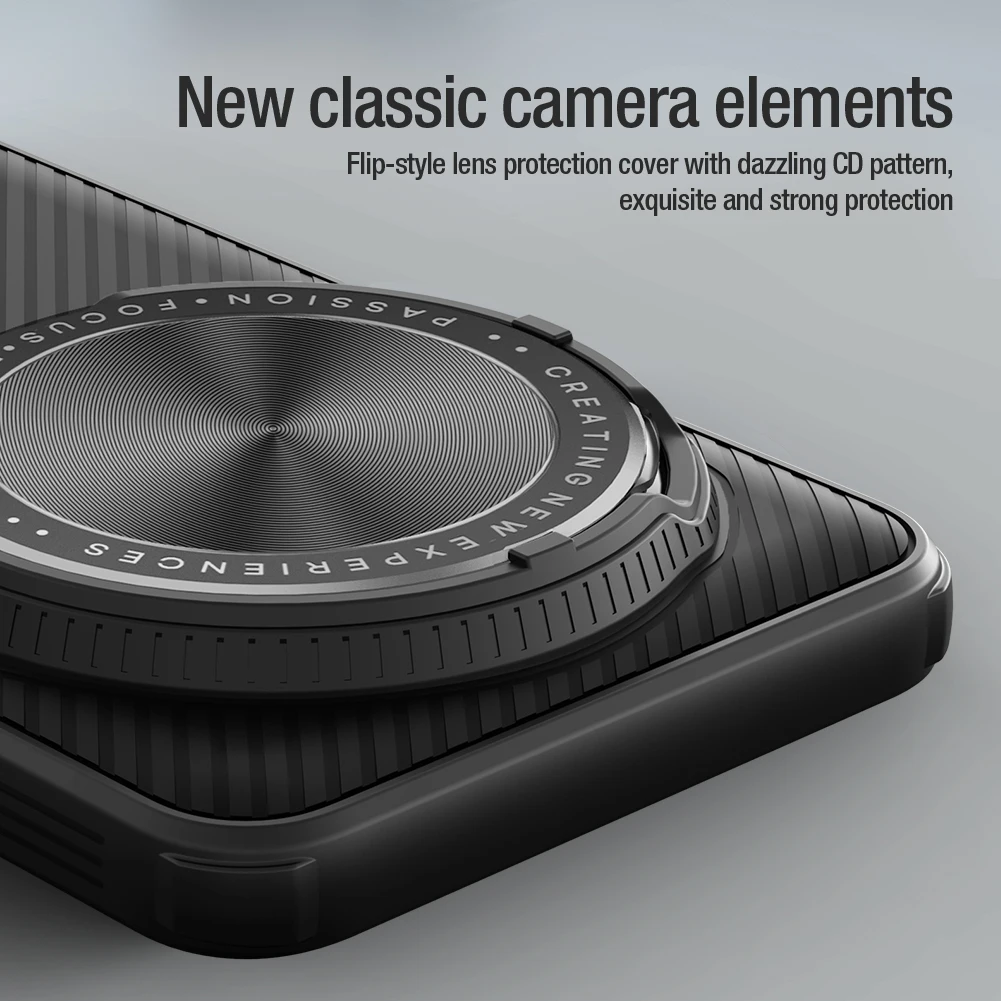 حافظة Nillkin لهاتف Xiaomi 15 Ultra 5G CamShield Prop Slide Camera حماية عدسة 360 حماية كاملة غطاء خلفي Mi 15 Ultra