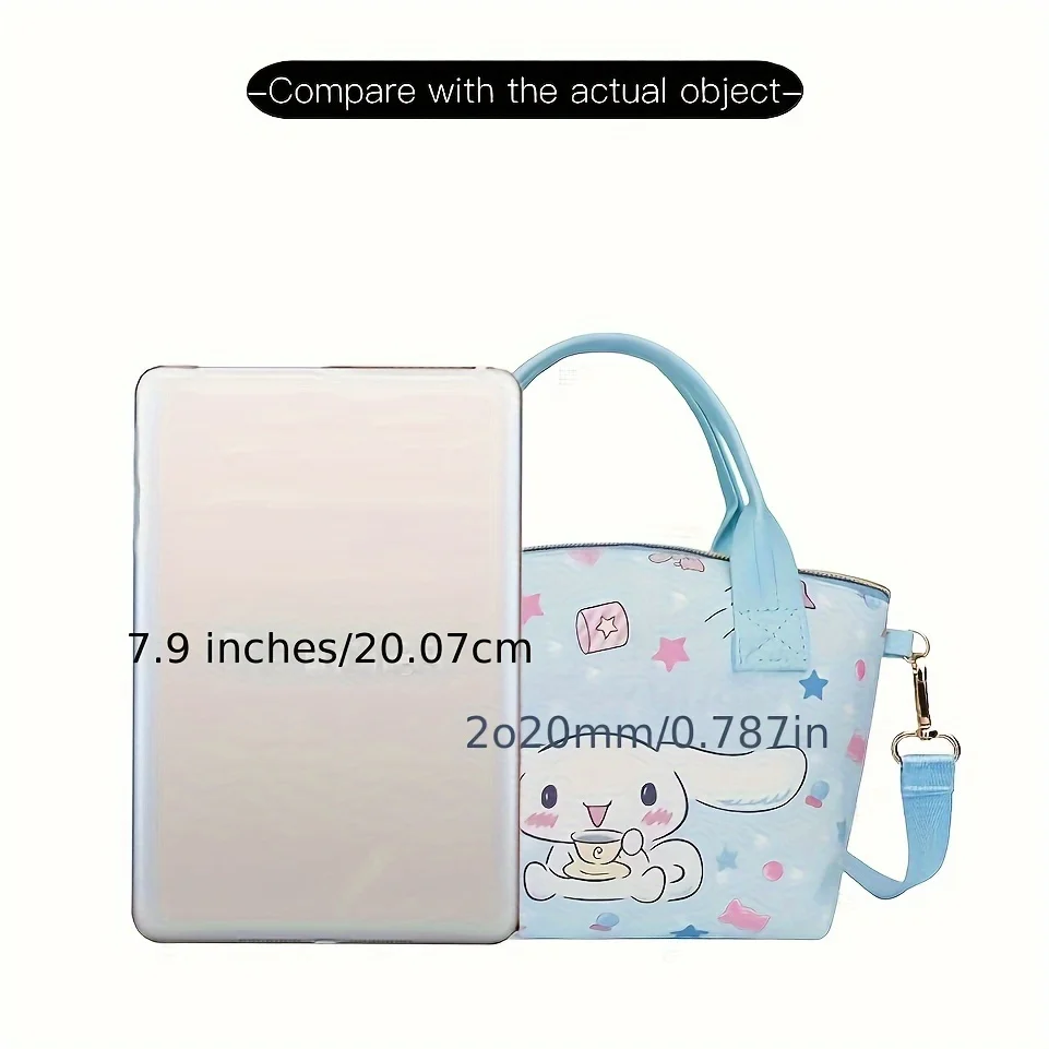 NEW Miniso Lightweight Stylish Sanrio Handbag Cute Handbag Large-capacity Woman Convenient Shopping Bag Hellokitty Crossbody New