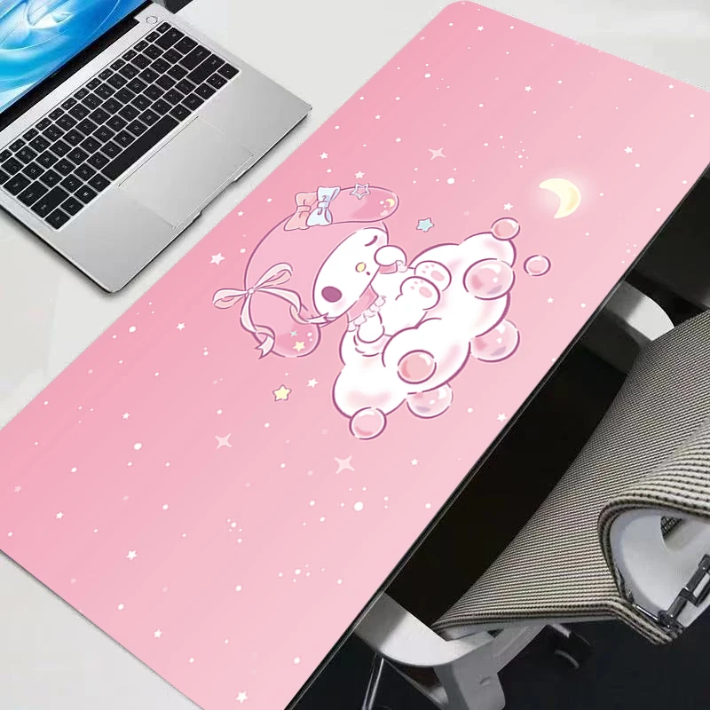 

Компьютерный коврик для мыши Varmilo My Melody 90x40 см, аниме-аксессуары для геймеров, коврик для стола, мини-ПК, геймерский коврик, мягкий коврик для мыши