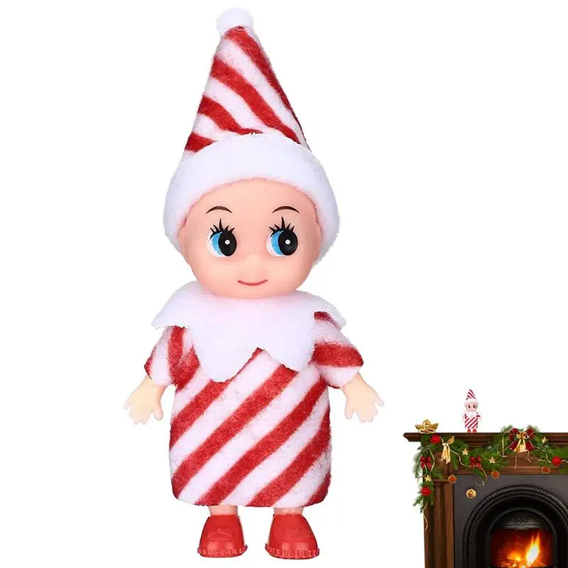 دمية خرافية صغيرة دمية محاكاة الطفل ألعاب شعبية 2023 أذرع متحركة أرجل بنات قزم دمية الحلي دمى عيد الميلاد