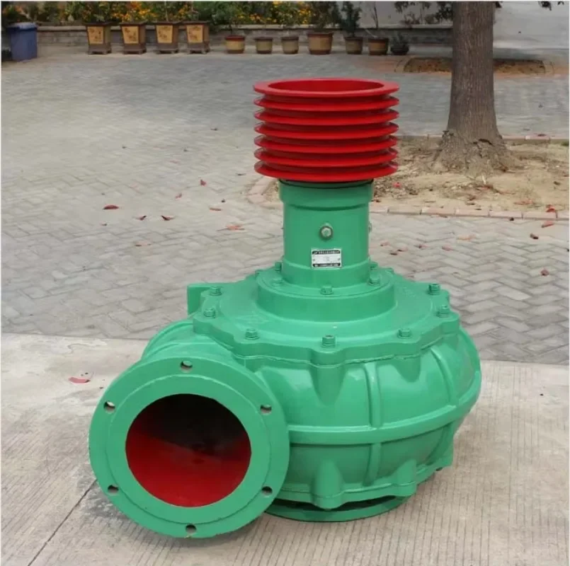 Bomba de dragado de río simple en miniatura