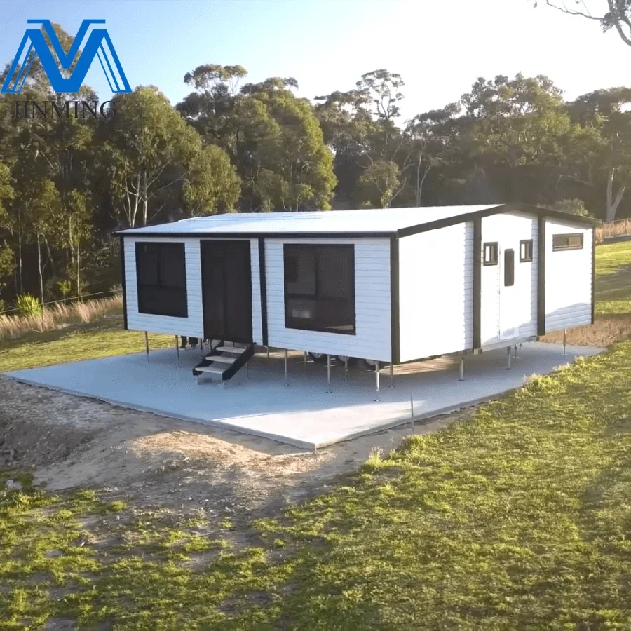 Australia Popular Hot Sale Modular Muti Function Big Size Expandable Container House With Three Living Rooms