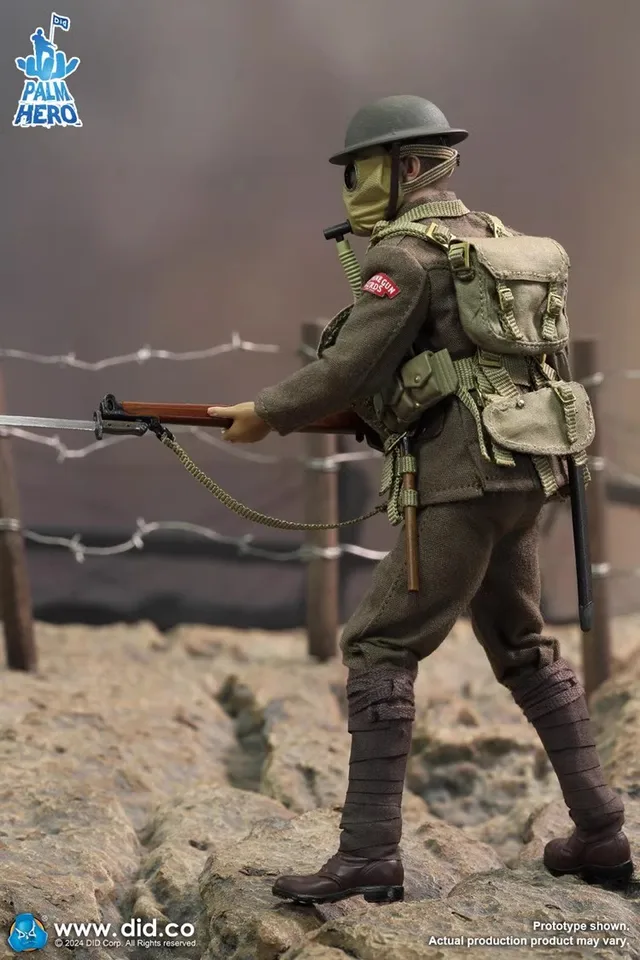 DID XB80028 1/12 Male Soldier British Infantry Albert Brown Full