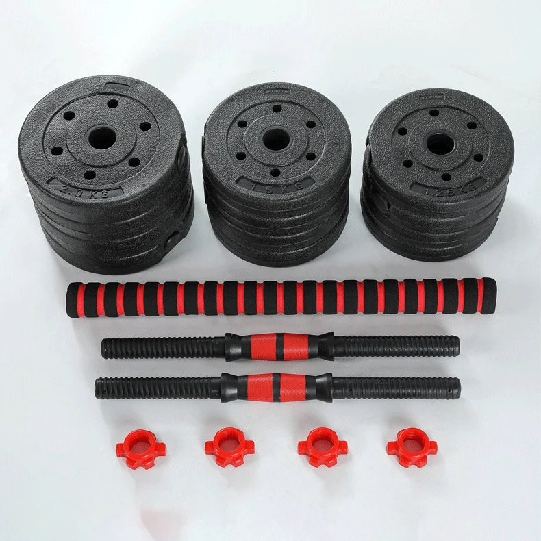2021 رائجة البيع 6 في 1 مجموعة الدمبل القابلة للتعديل Kettlebell مجموعة دفع علوي معدات تمارين اللياقة البدنية #5