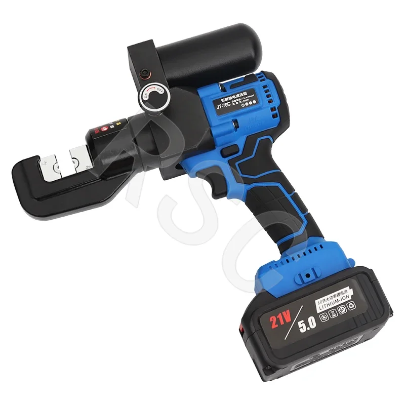 JT-70C Cordless Hydraulic Crimping Pliers Electric Hydraulic Crimping Pliers Copper/Aluminum Cable Crimping Tools Range 4-70mm²