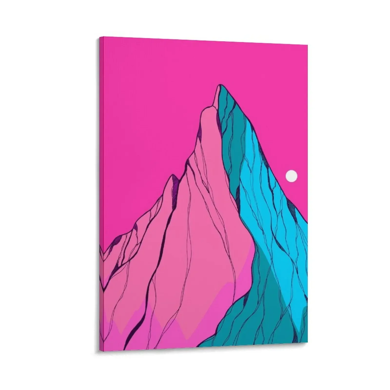 

The blue side of the mountain Canvas Painting canvas wall decoration room decoration Decoration for bedroom