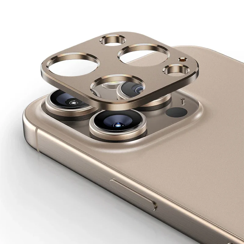 360 Full Cover Kamera Objektivs chutz für iPhone 16 Pro Max gehärtetes Glas für Apple iPhone 16pro plus Metall Kameras chutz