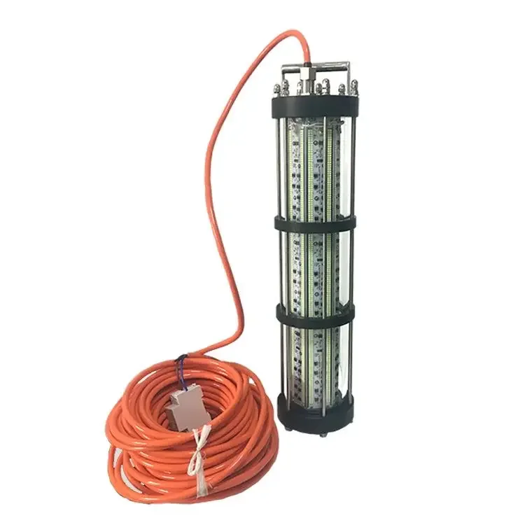 AC200-260V 3000W Green Fishing LED Light Waterproof Plastic Attracting Underwater Light for Lake Bass Snapper Catfish Glowing