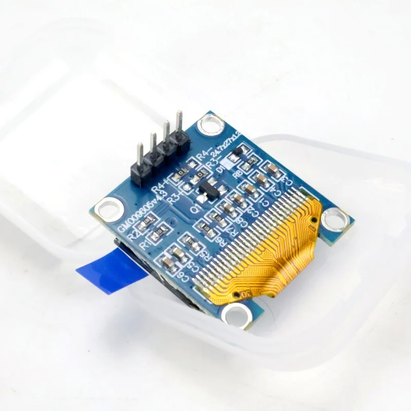 1 قطعة 0.96 بوصة OLED وحدة عرض 128x64 SSD1315 I2C/IIC 3.3 فولت-5 فولت أزرق/أزرق-أصفر/أبيض لاردوينو ESP32 ESP8266