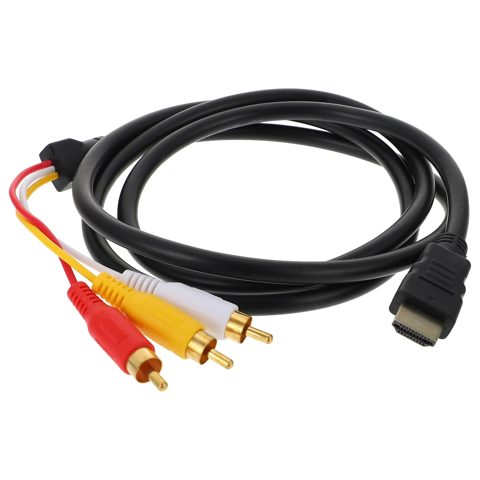 

to Cable Adapter Connecting Abs Gold Plated Video Audio Transfer Cord Signal Transmission High Definition