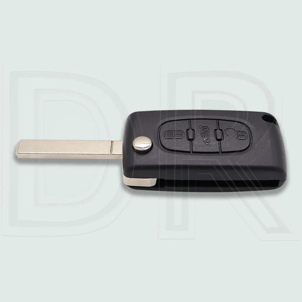 DR CE0523 ID46 PCF7941Chip 433ASK/FSK HU83/VA2 Zdalny kluczyk samochodowy do Peugeot 207 307 308 407 CC SW Citroen Picasso C1 C2 C3 C4 C5